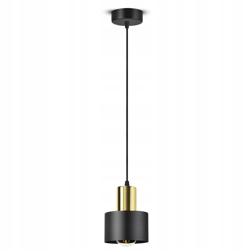 Lampa Sufitowa Wisząca nad Stół Blat Classic Spot Z120 LED E27 Black Gold