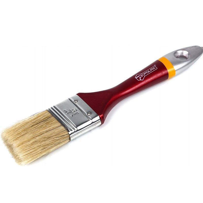 Pędzel płaski malarski EURO naturalne włosie 3.8 cm Polax