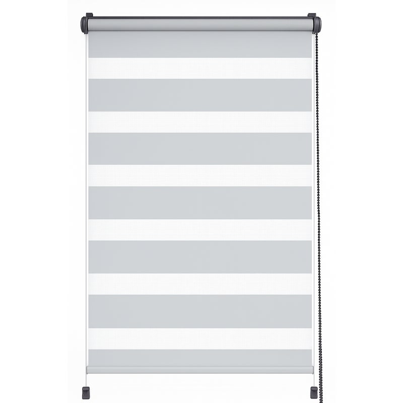 Roleta Dzień i Noc 110X230 szara, profil Antracyt, 1 szt