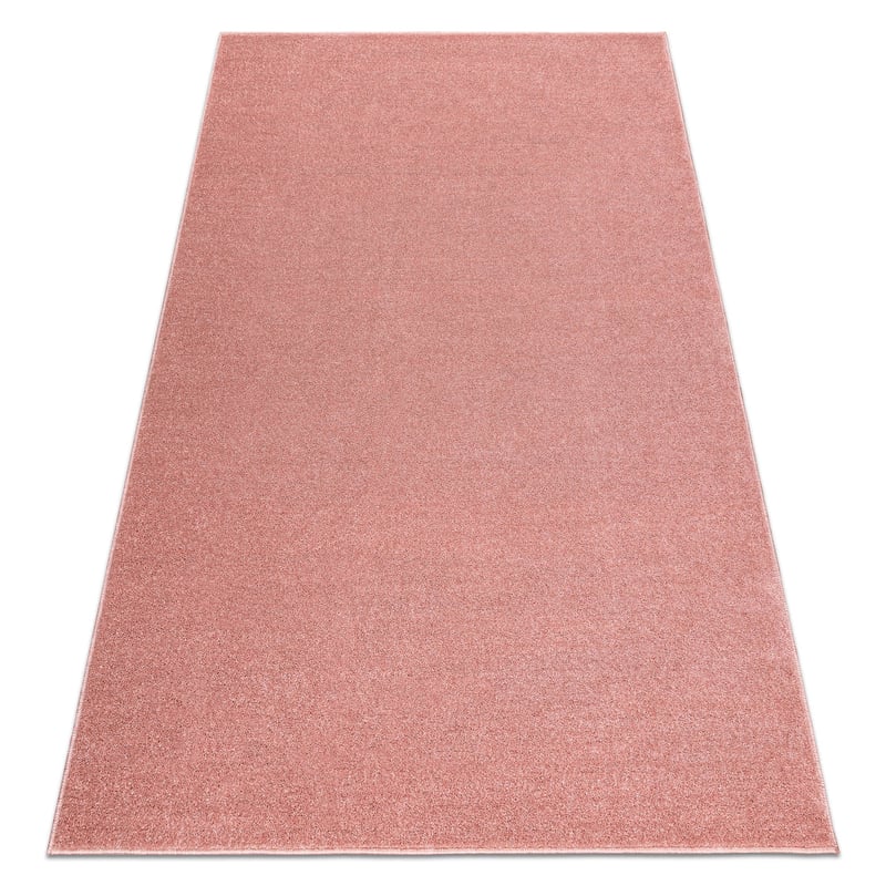 Dywan ETON PLUS pudrowy róż jednolity, jednokolorowy, gładki 250x350 cm
