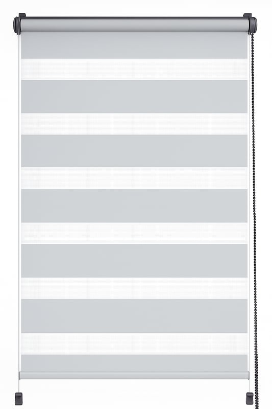 Roleta Dzień i Noc 75X230 szara, profil Antracyt, 1 szt