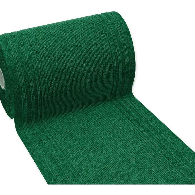 Dywan Chodnik Antypoślizgowy Do Wewnątrz Do Zewnątrz Korytarz Schody Chłonny 67x400 cm Zielony