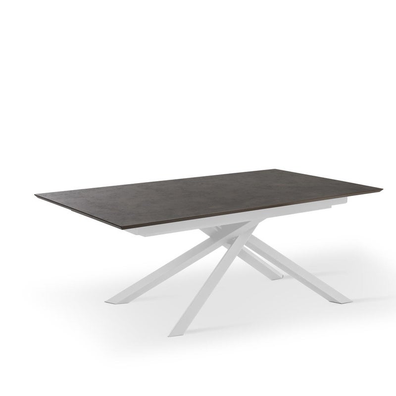 Xavier - Stół rozkładany (170/270 x 90 cm) w kolorze białym HPL