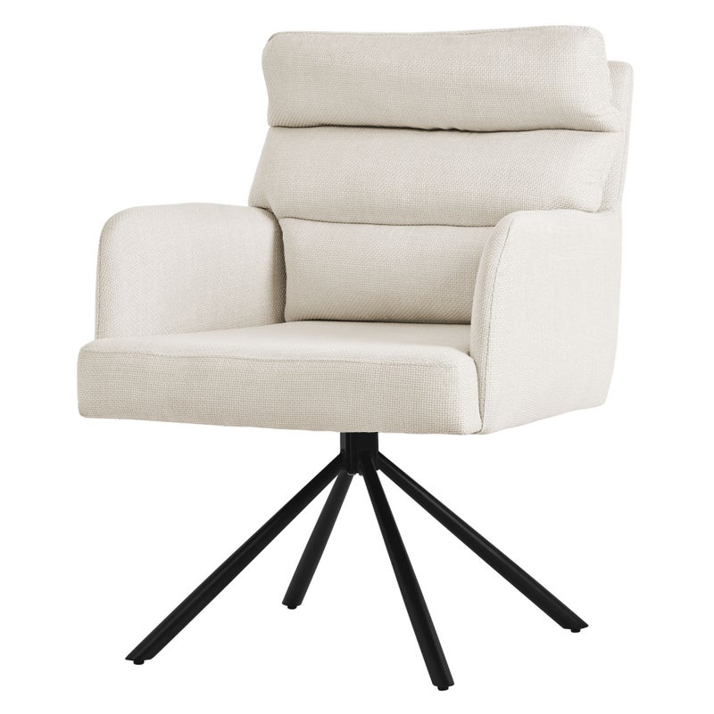 Krzesło do jadalni obrotowe, tapicerowane Krzesło obrotowe 180 stopni kuchenne