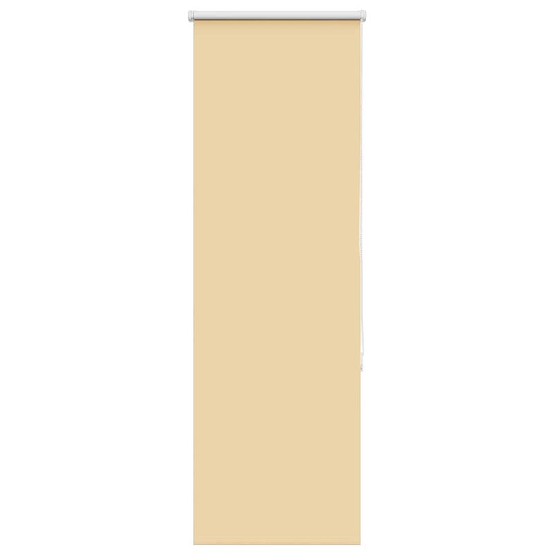 Roleta zaciemniająca beżowa 40x130 cm Szerokość tkaniny 35,7 cm vidaXL