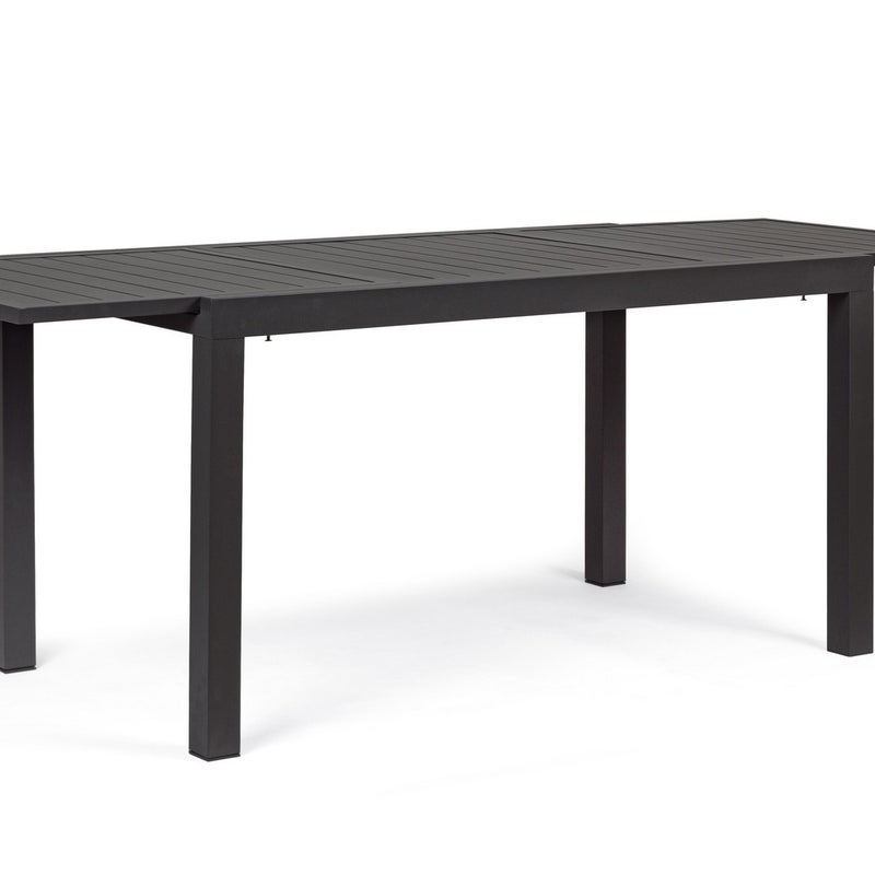 Rozkładany stół aluminiowy z listwami 