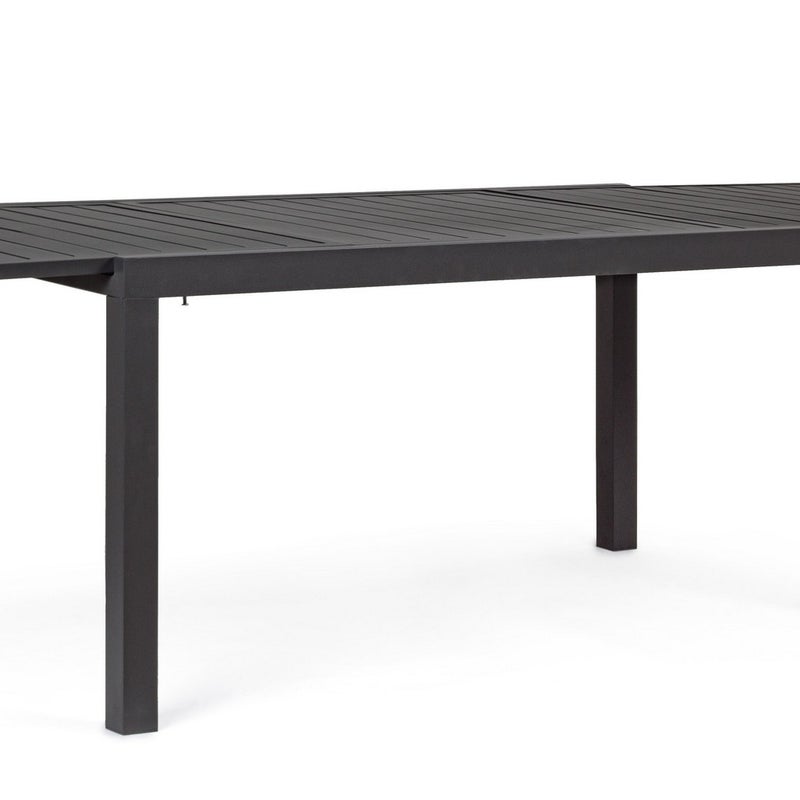 Rozkładany stół aluminiowy z listwami 