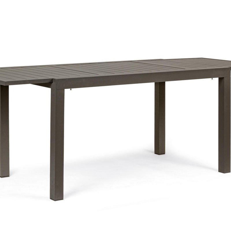 Rozkładany stół aluminiowy z listwami 