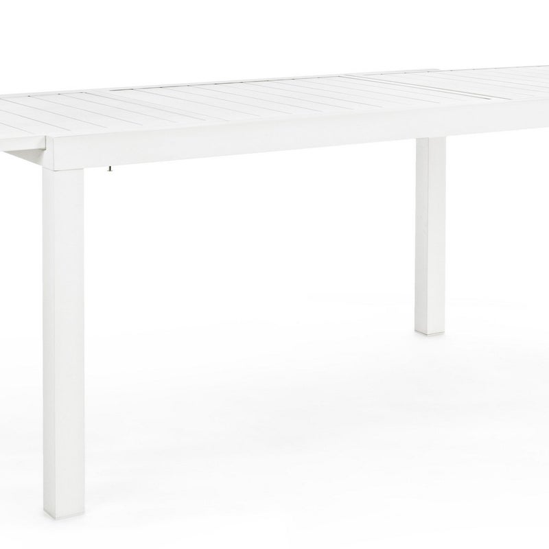 Rozkładany stół aluminiowy z listwami 