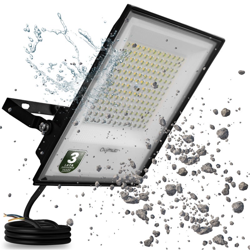 Naświetlacz LED Lumiled Zewnętrzny 50W 5500lm 4000K Neutralna biel IP65 Wodoodporny 1 szt.