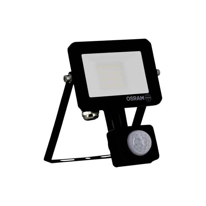 Naświetlacz LED OSRAM Halogen Zewnętrzny Reflektor 10W 6500K Zimna biel 900lm IP65 z Czujnikiem Ruchu i Zmierzchu 1 szt.