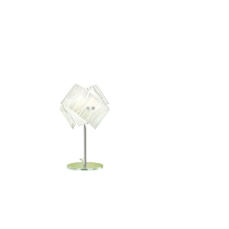 Lampy stołowe Agnese białe 1XE14 max 1X42W IP20 - Nowoczesne kinkiety LED o designie - gniazdo E14