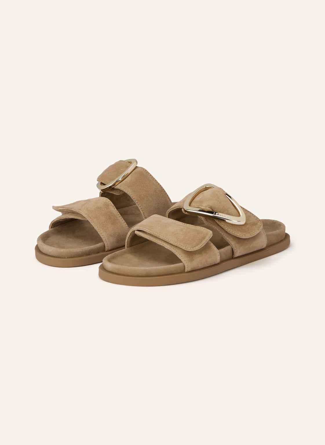 Inuikii Klapki Dreamer Buckle beige