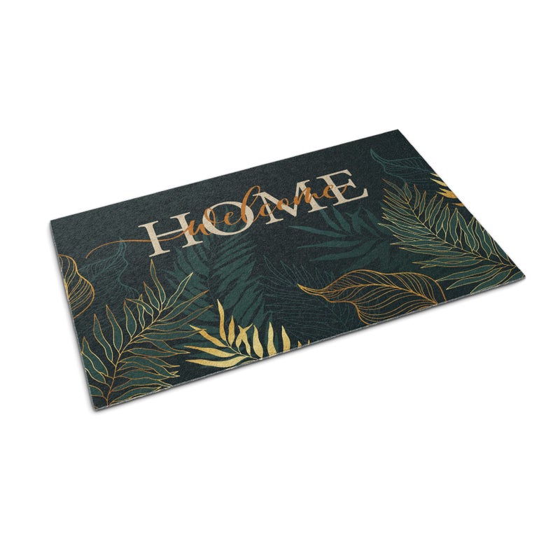 Wycieraczka wejściowa pod drzwi do butów - Ozdobny wzór 60 x 40 cm Witaj w domu Luksusowy dywanik do wnętrza Tulup