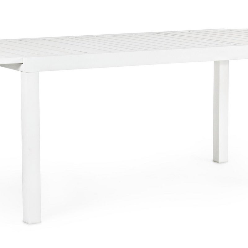 Rozkładany stół aluminiowy z listwami 