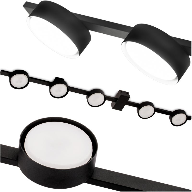 Lampa Sufitowa Lumiled Oprawa Halogenowa LED 5x GX53 Spot Kinkiet Reflektor Ścienna 1 szt.