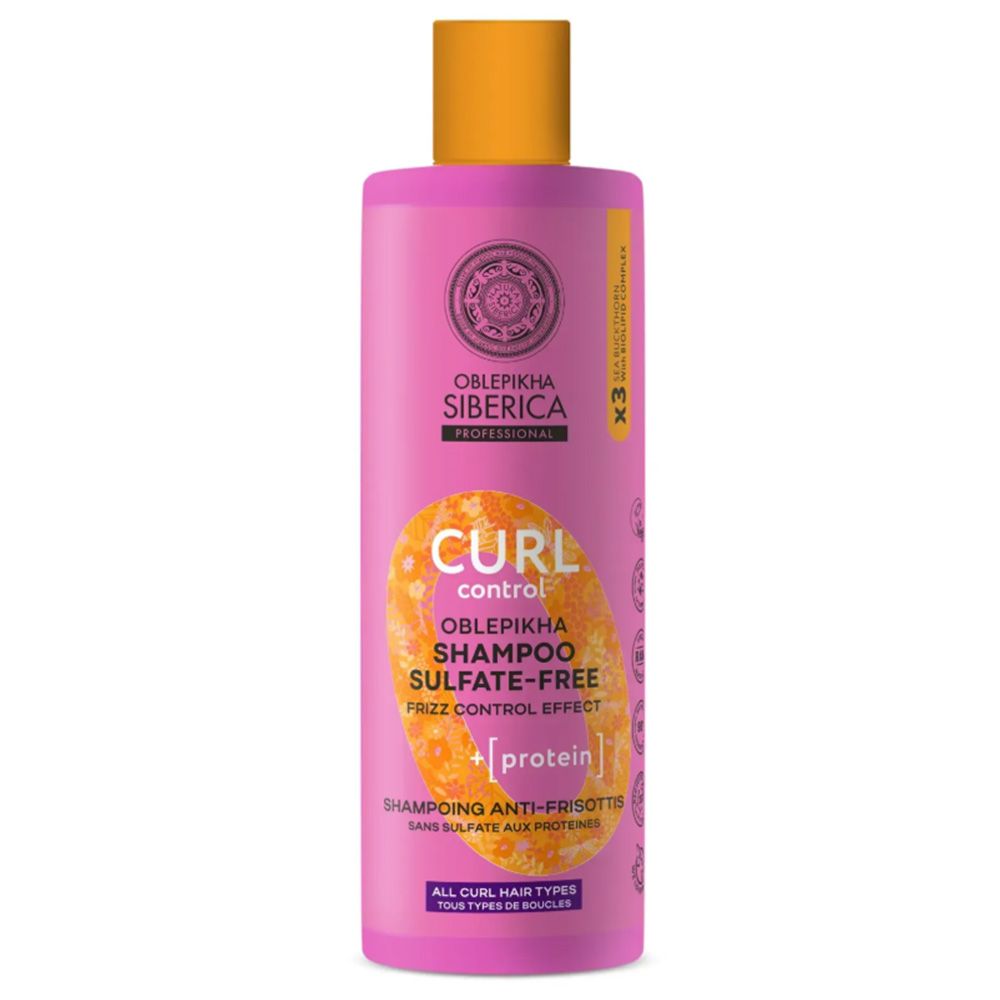 Natura Siberica Oblepikha Curl Control szampon do włosów kręconych 400 ml