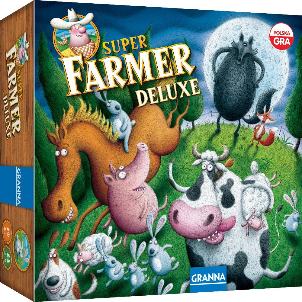 Superfarmer deluxe Granna - Karol Borsuk - gra