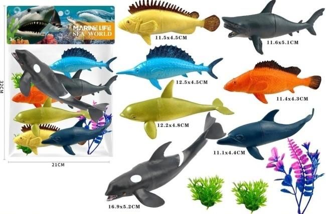 Zestaw zwierząt morskich - figurka