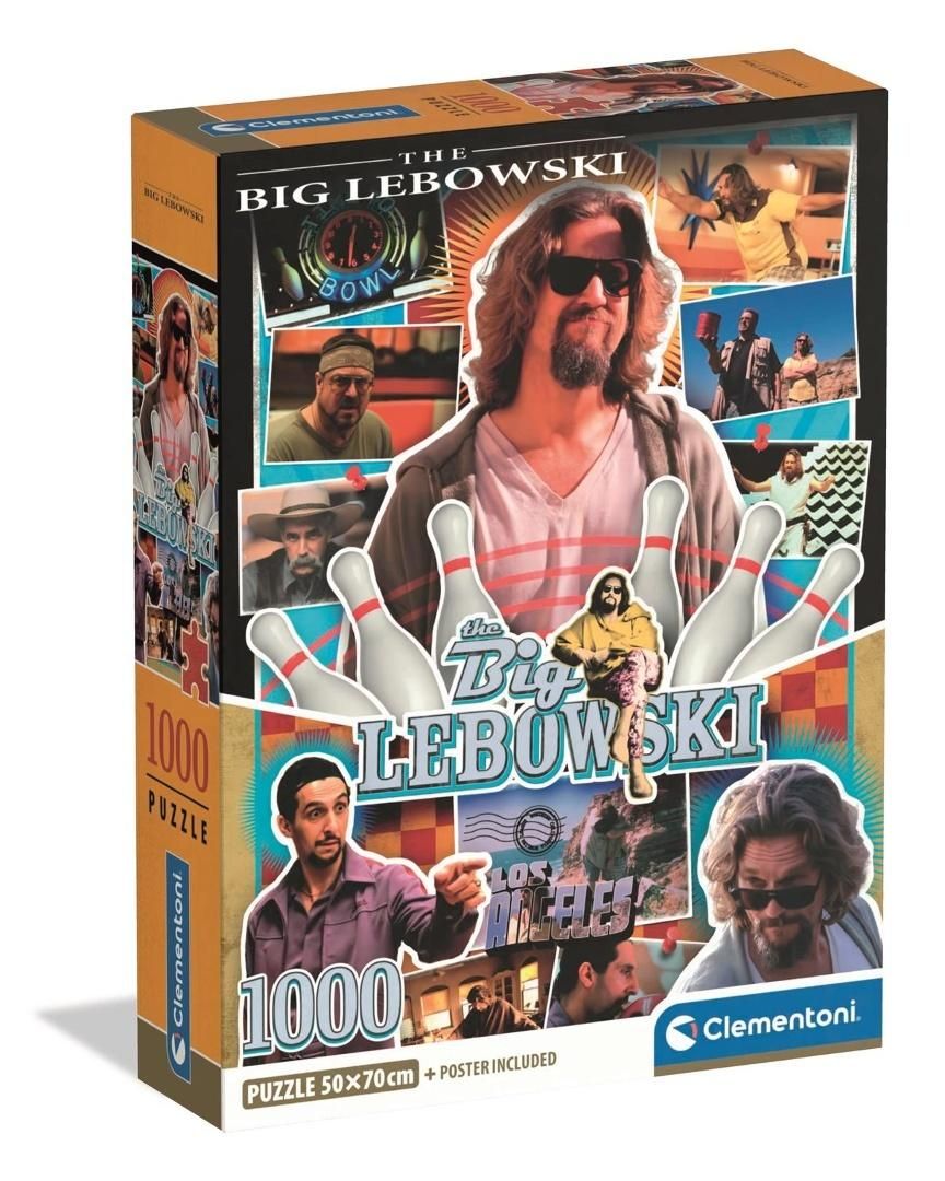 Puzzle 1000 The Big Lebowsky Clementoni - puzzle