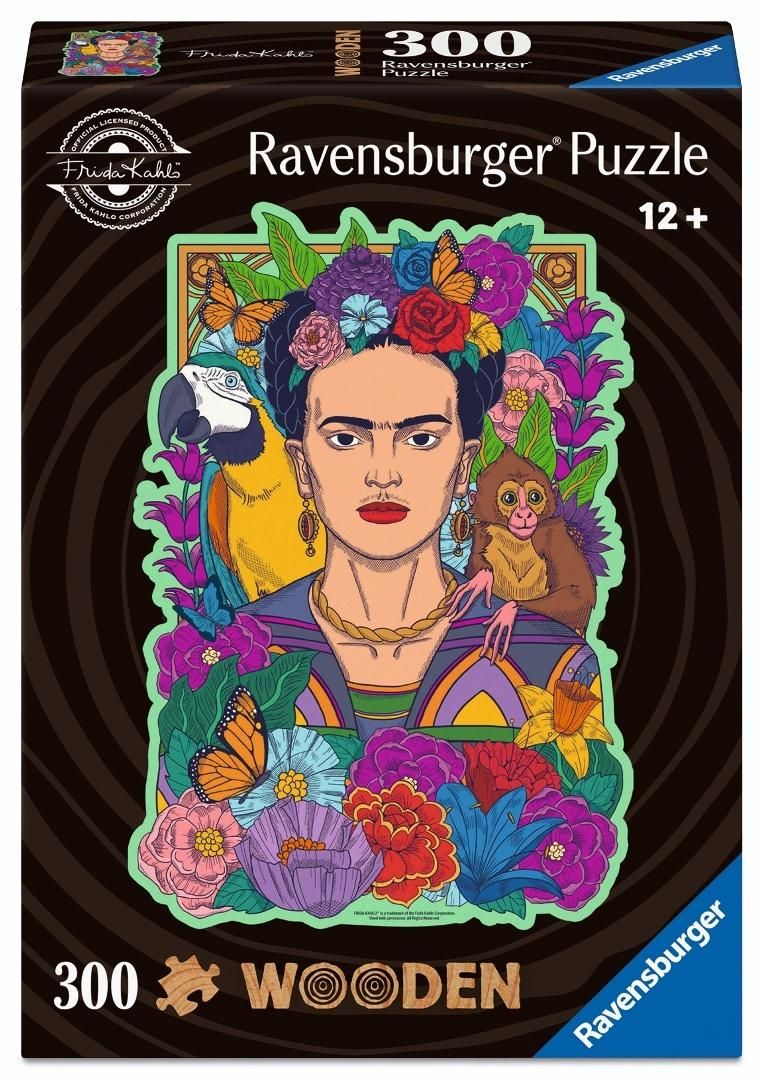 Puzzle 300 Frida Kahlo Wooden Ravensburger - puzzle