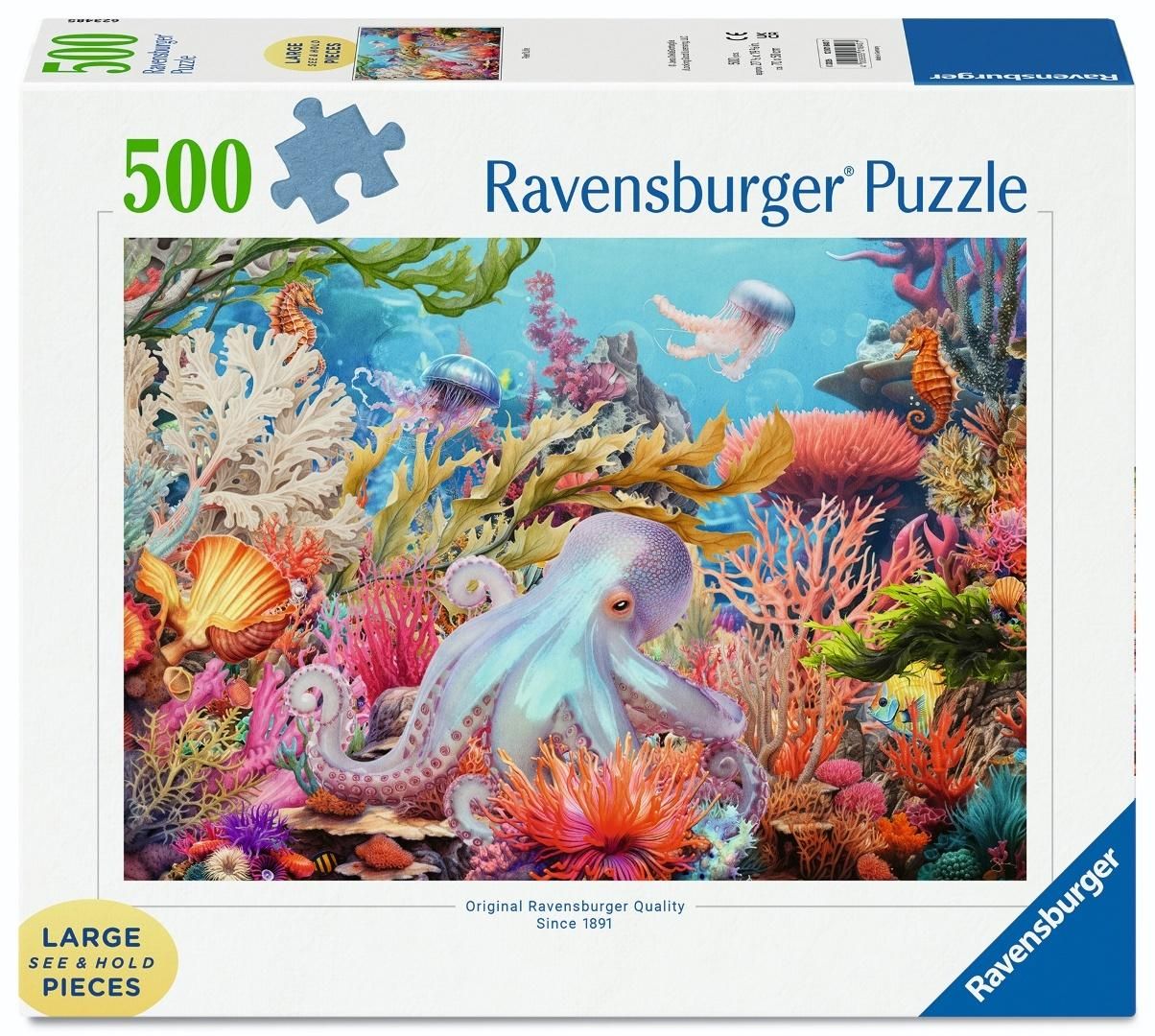 Puzzle 500 Reef Life Ravensburger - puzzle