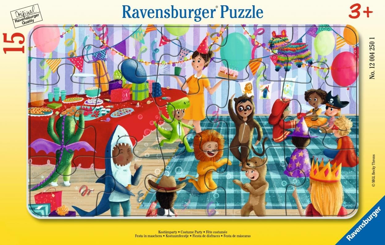Puzzle 15 Costume Party Frame Ravensburger - puzzle