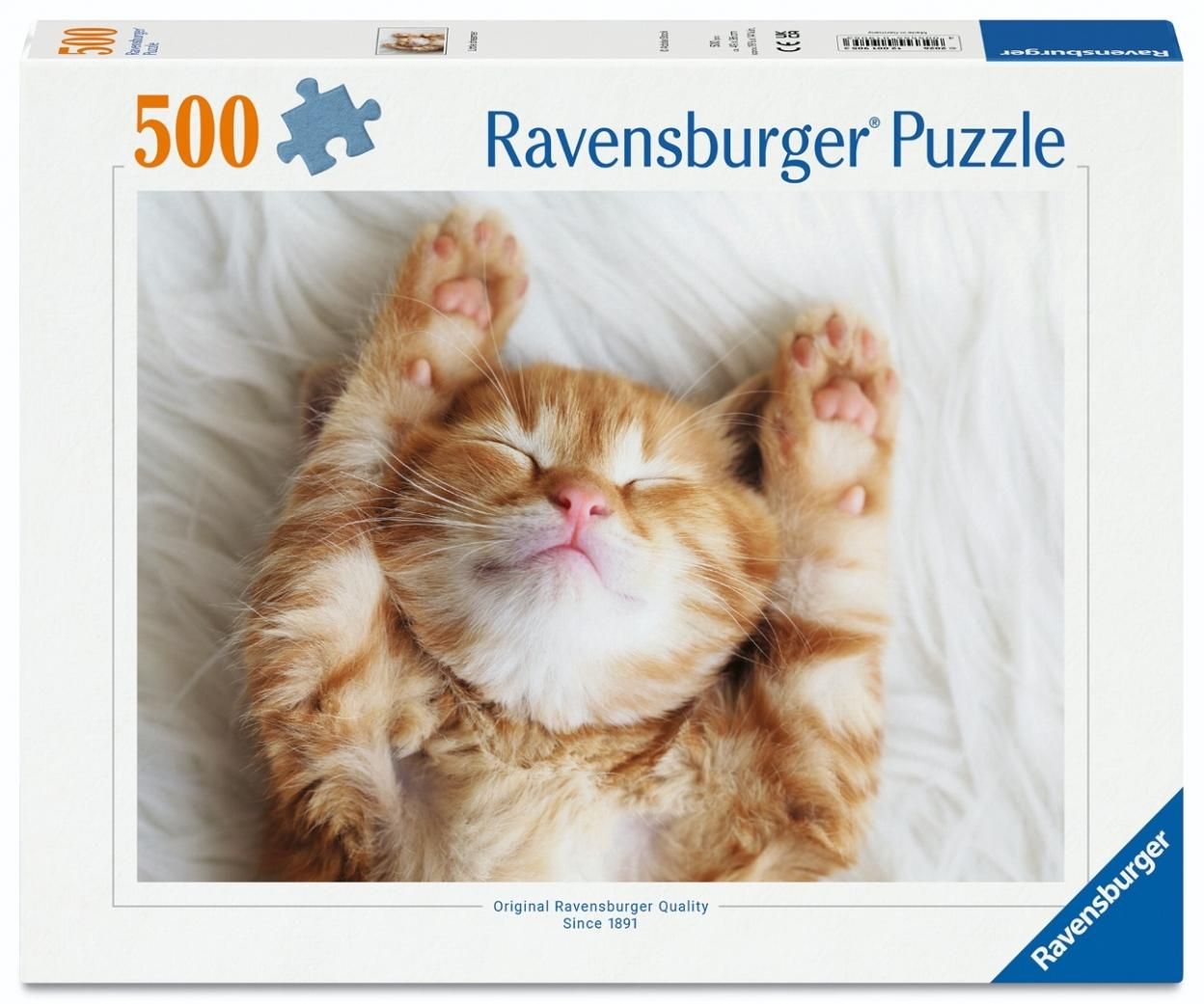 Puzzle 500 Red Cat Ravensburger - puzzle