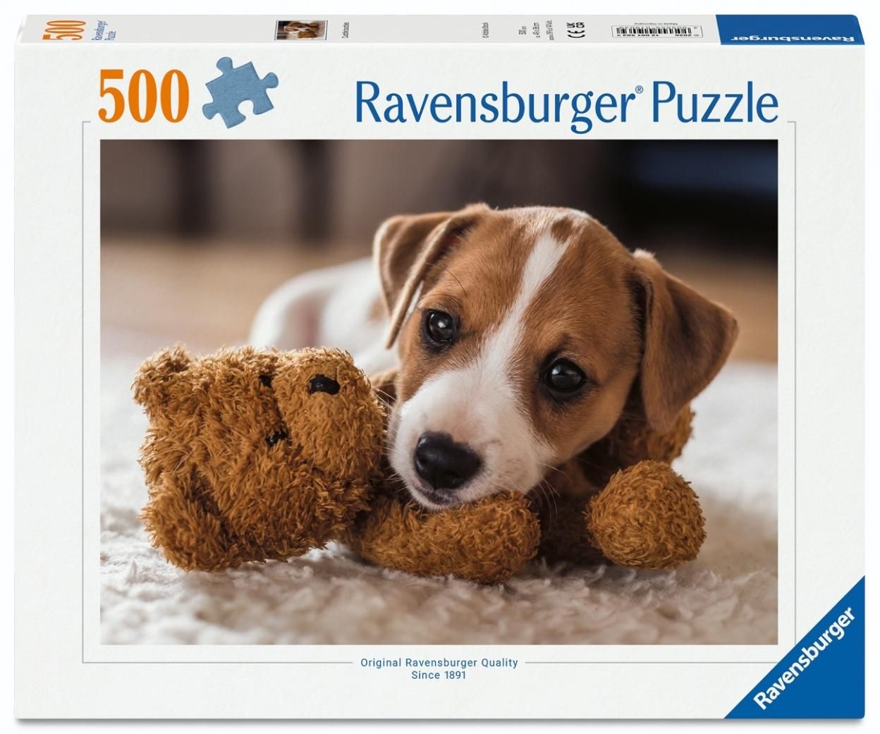 Puzzle 500 Puppy Ravensburger - puzzle