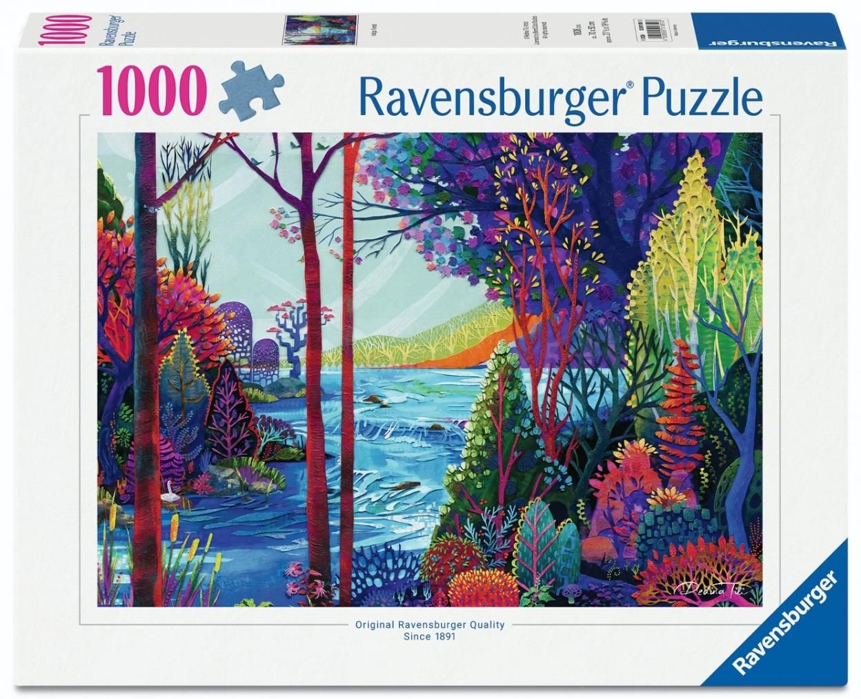 Puzzle 1000 Indigo Forest Ravensburger - puzzle