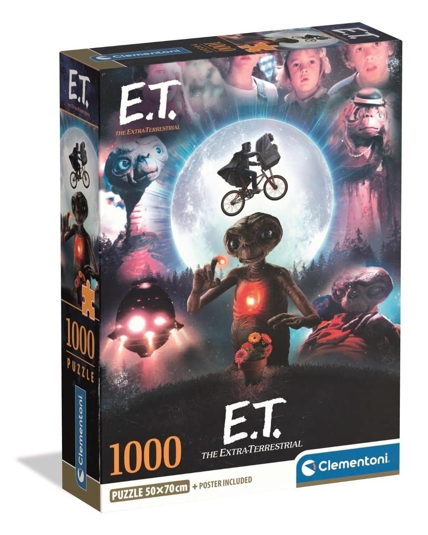 Puzzle 1000 Cult movies E.t. Clementoni - puzzle