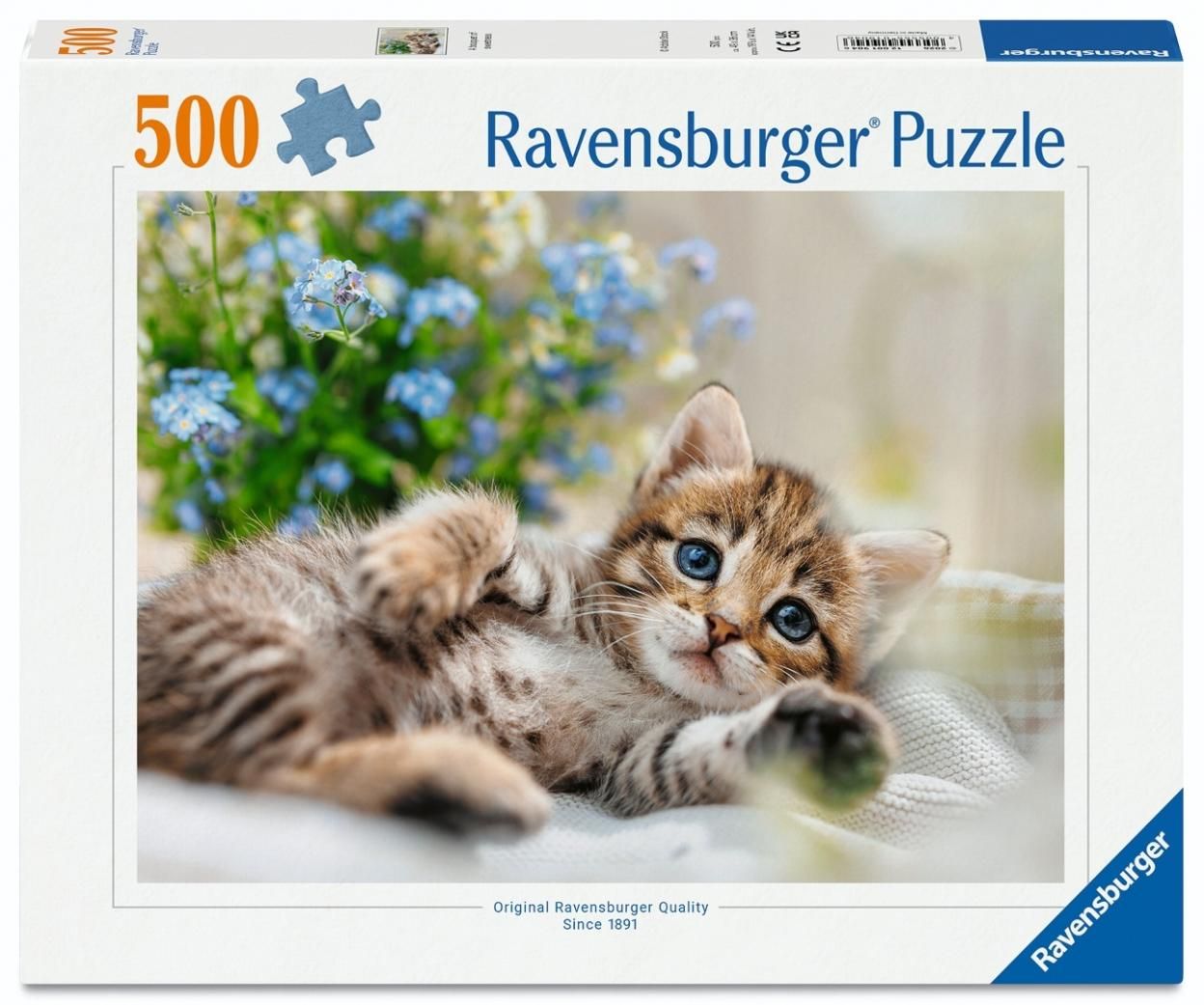 Puzzle 500 Kitten Ravensburger - puzzle