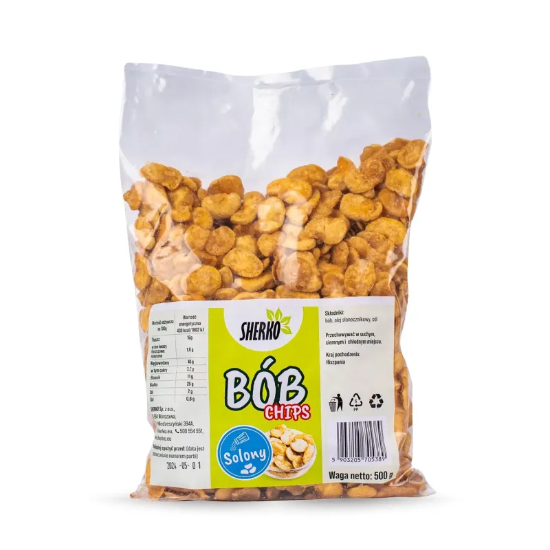 Prażony Bób solony 500 g
