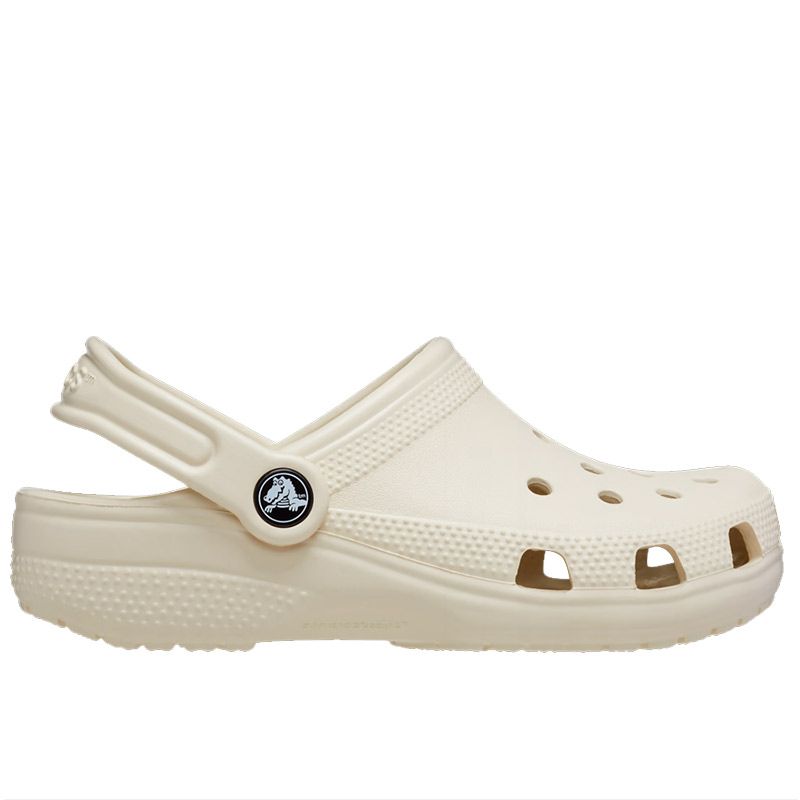 Klapki młodzieżowe Crocs Classic Clog 206991-2Y2 - beżowe