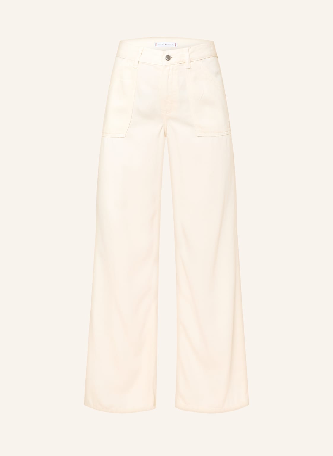 Tommy Hilfiger Dżinsy Z Szerokimi Nogawkami weiss