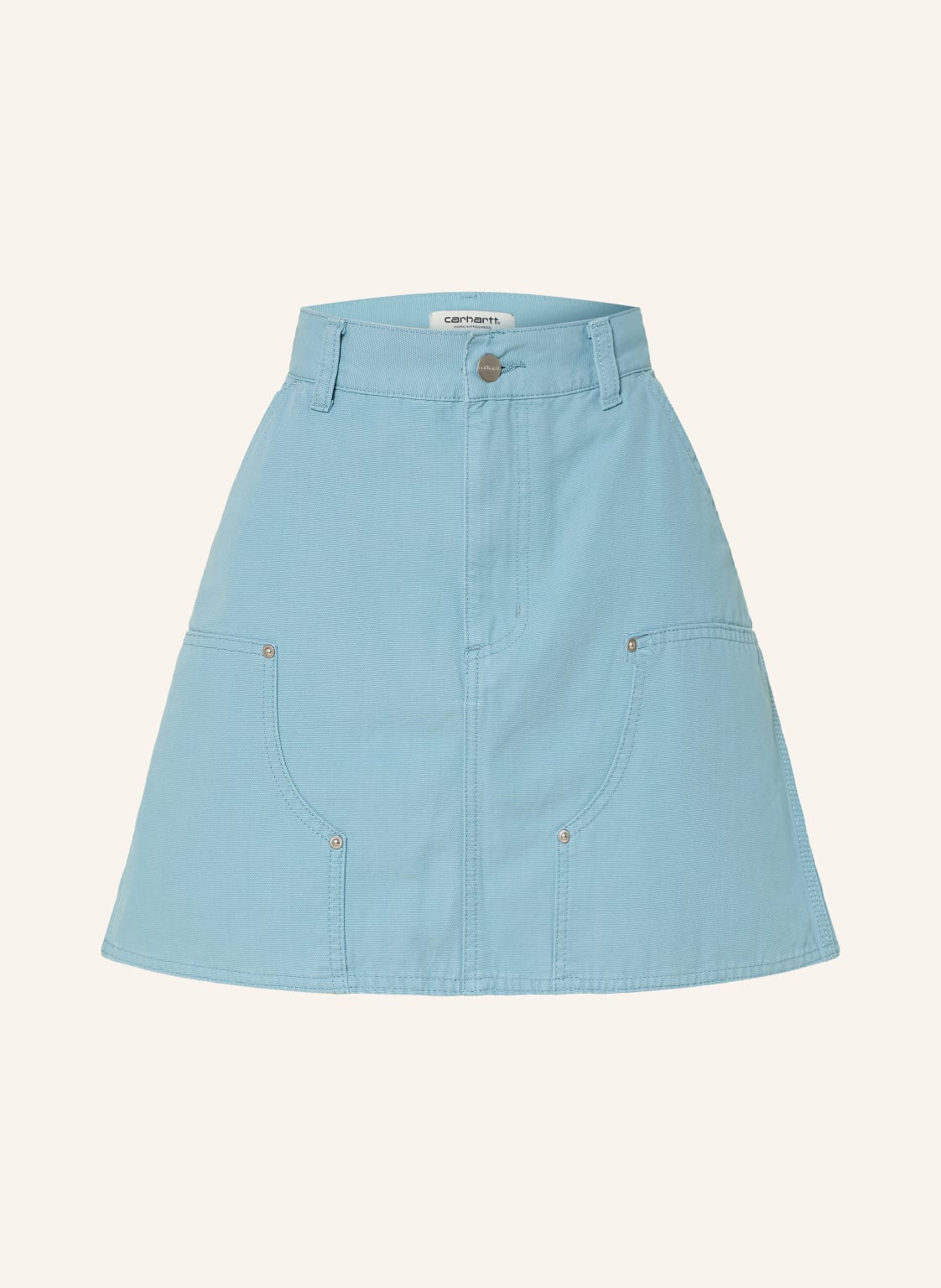 Carhartt Wip Spódnica Jeansowa Maeve blau