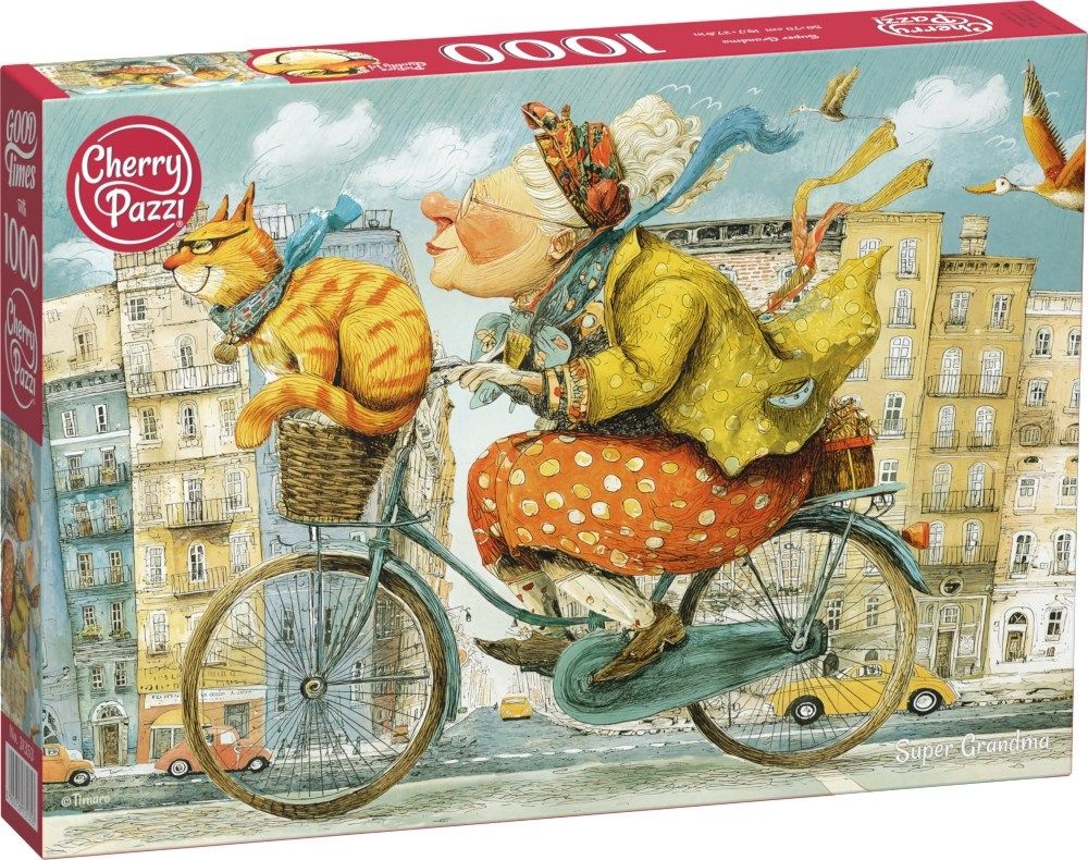 Puzzle 1000 CherryPazzi Super Grandma 31353 - puzzle