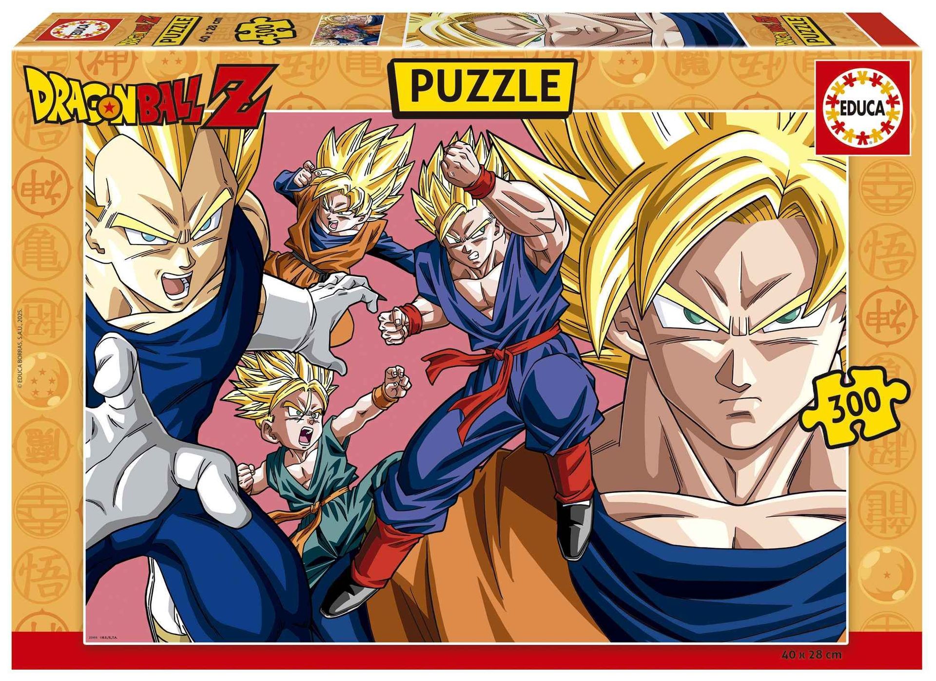 Puzzle 300 Dragon Ball Z 113795 Educa - puzzle