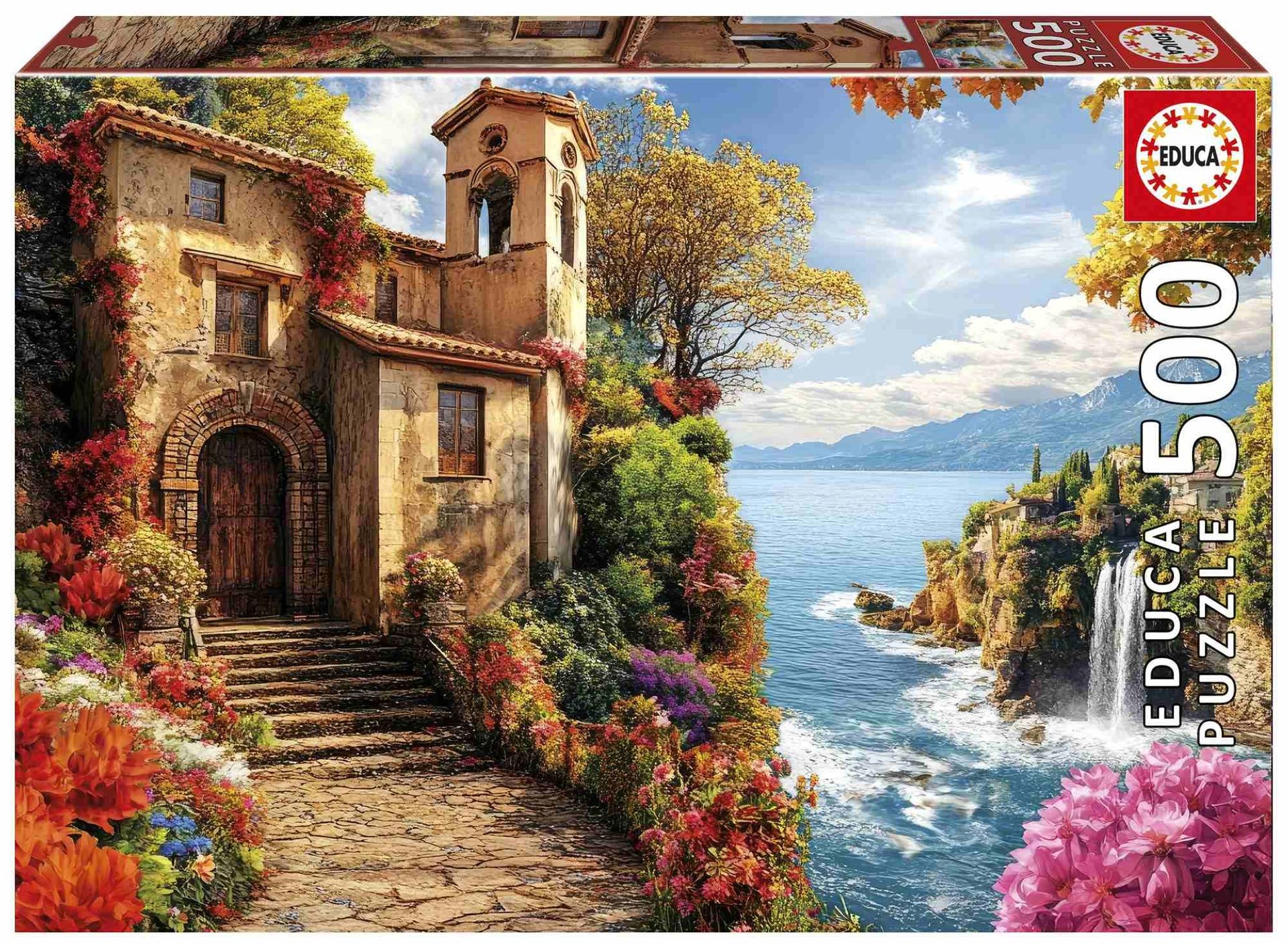 Puzzle 500 Willa nad morzem 113800 Educa - puzzle