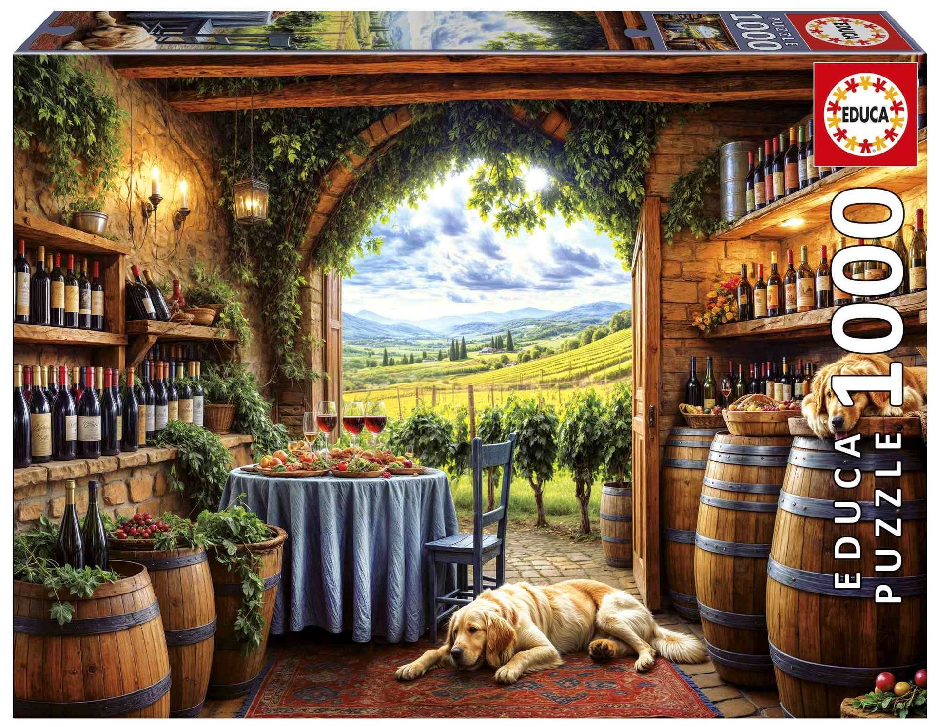 Puzzle 1000 Domowa spiżarnia 113799 Educa - puzzle