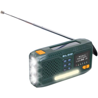 BLOW RA19 Cyfrowo-analogowe Przenośne Zielony