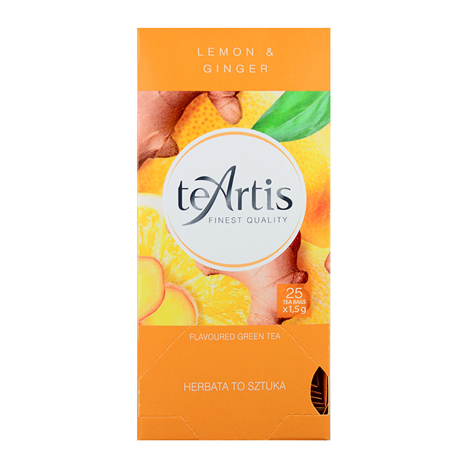 Herbata TEARTIS lemon 25x2g