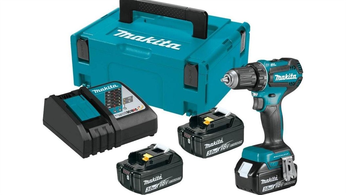 Makita WIERTARKO-WKRĘTARKA AKUMULATOROWA BLDC 18V 3*3.0AH LI-LON