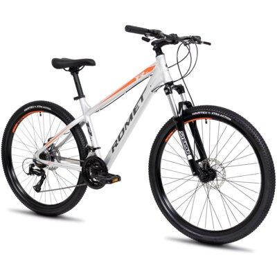 Rower górski MTB ROMET Rambler R7.1 U19 27.5 cala Srebrno-czerwono-grafitowy