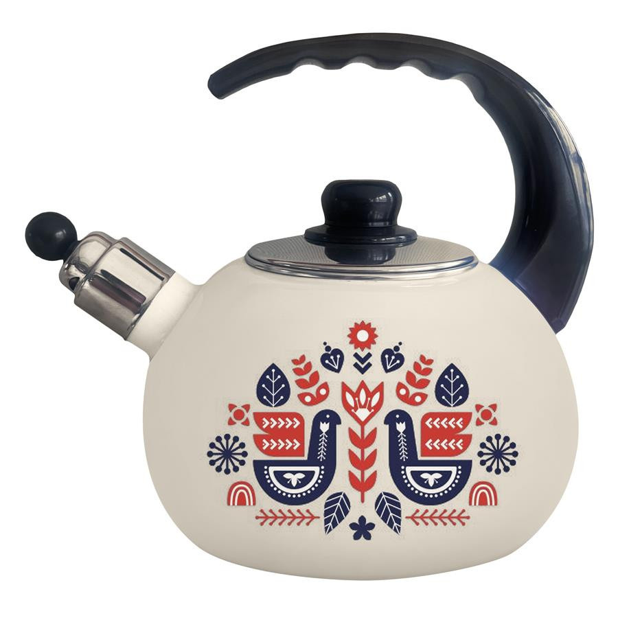 ELADIO Czajnik emaliowany 2,2L Folk/OD2392 DH-OD2392