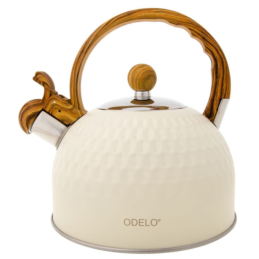 Czajnik stal 2,0L DARYLL krem drew rączka/OD2638 DH-OD2638