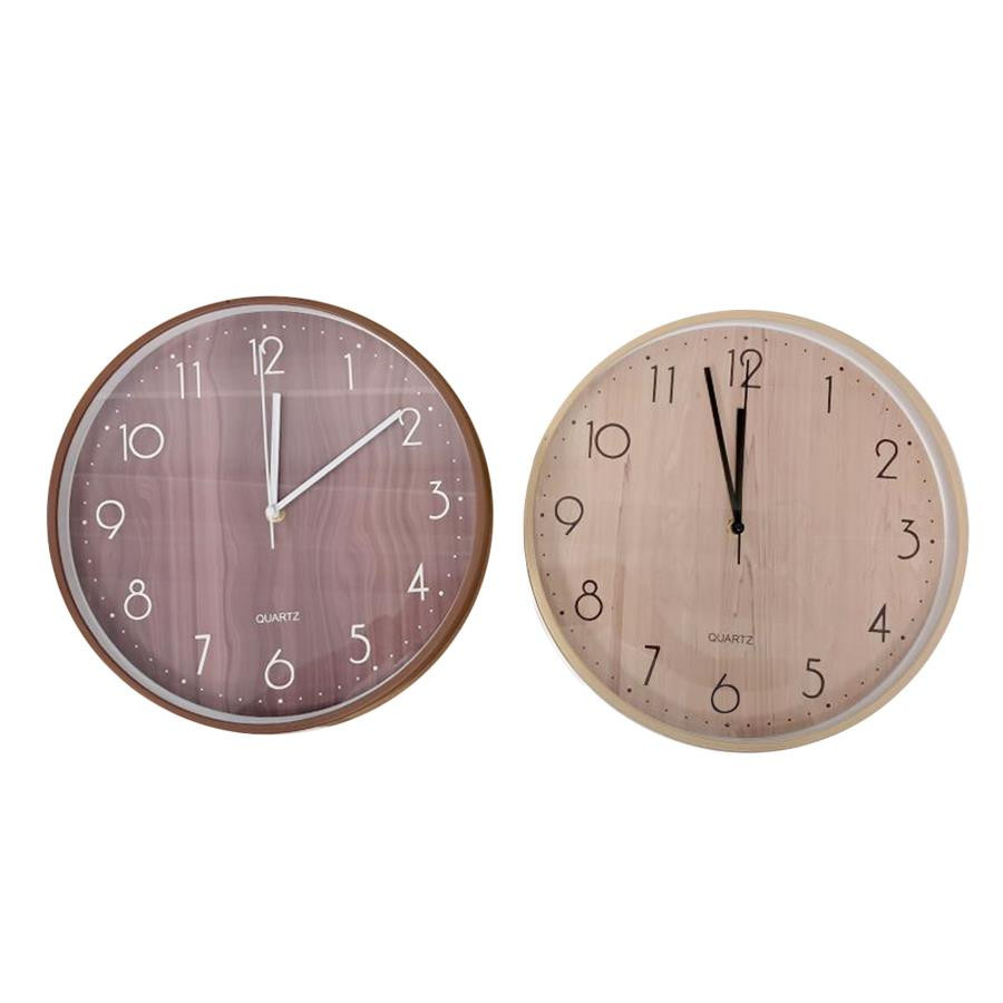 Zegar ścienny okrągły mix wooden śr.30cm/DIA5908 DH-DIA5908