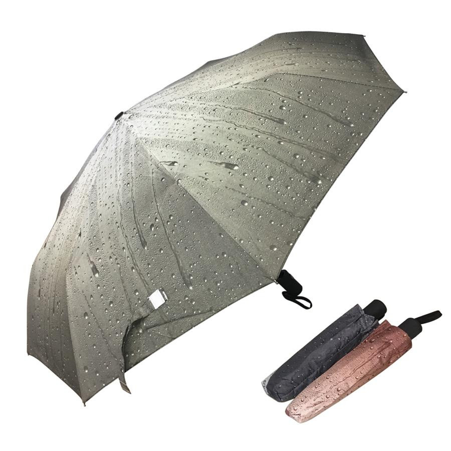 Parasol automat 8 drut. śr.95cm krople/DI7123 DH-DI7123