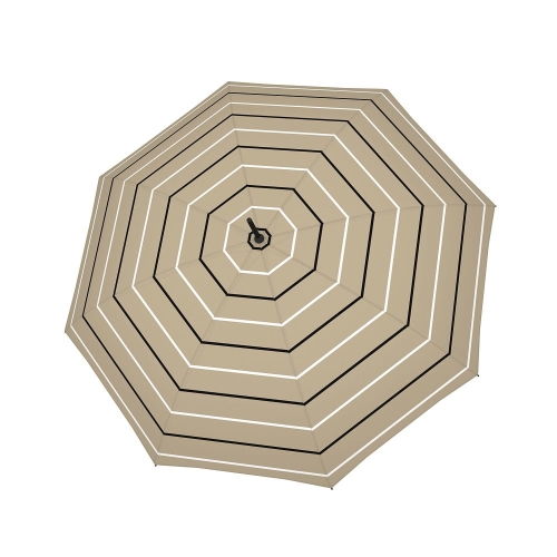 Parasol Doppler Fiber Flex Classy Sand półautomatyczny składany