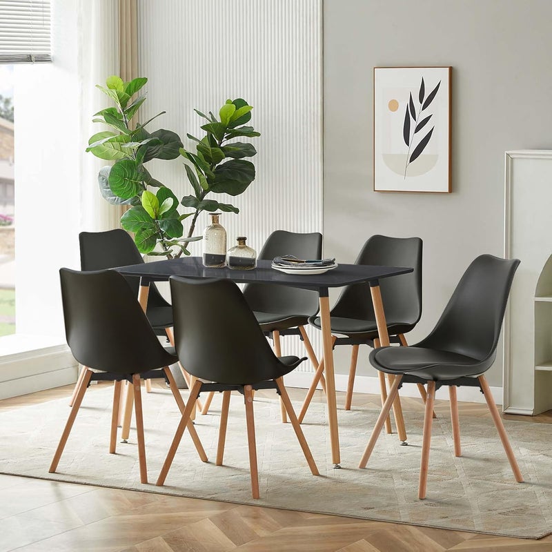 120 cm 76x120x80 cm lakierowany stół kuchenny lub jadalny – bardzo wytrzymały i trwały